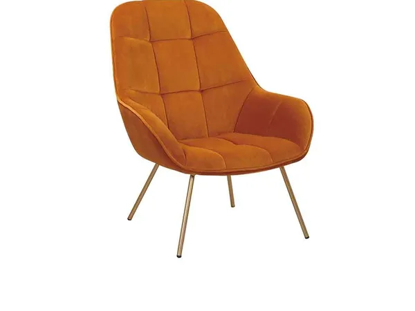 Accent chair, metal legs by Dingxing, Anji China